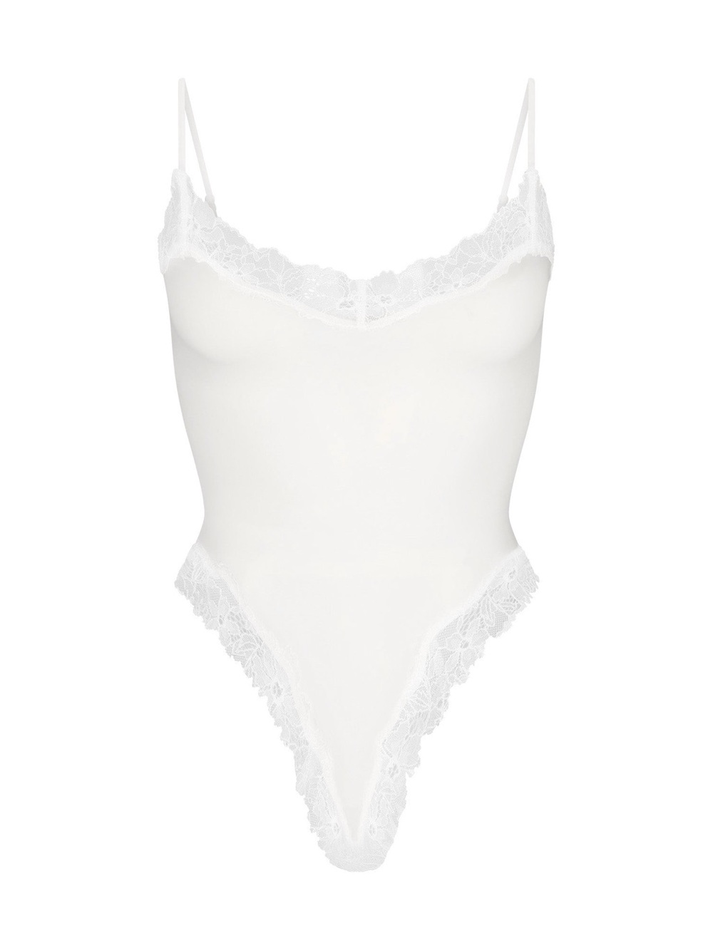 Skims fits everybody lace Bodysuit white small
